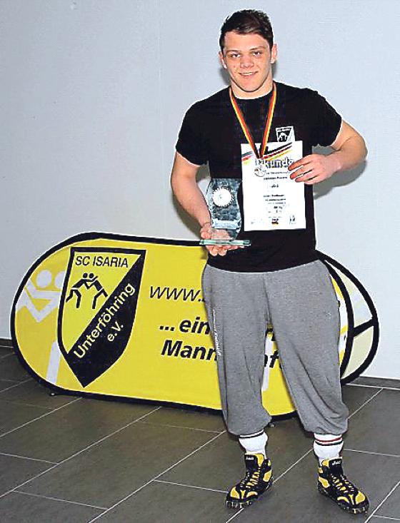 Julian Stadlbauer erreichte bei der Deutschen Meisterschaft den zweiten Platz.	Foto: privat