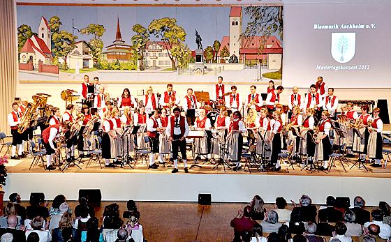 Die Blasmusik Aschheim präsentiert sich beim Frühlingskonzert vielseitig.	Foto: privat
