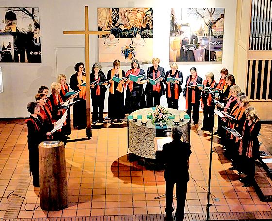 Am 21. April singt der Kammerchor Con Voce in der Bald- hamer Petrikirche.	Foto: VA