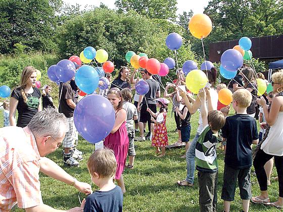 Zur Feier des zehnjährigen Jubiläums wird es auch eine Luftballonaktion geben.	Foto: VA