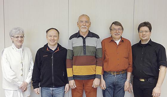 Der neue Vorstand des Leonhardi-Ensembles freut sich auf die Konzerte im Jubiläumsjahr.	Foto: Verein