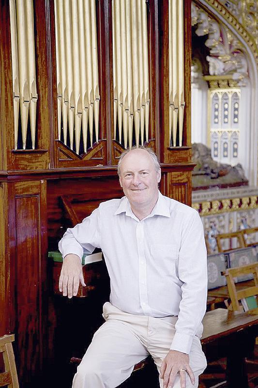 Andrew Millington spielt am 2. Juni ein Orgelkonzert in der Erlöserkirche.	Foto: privat