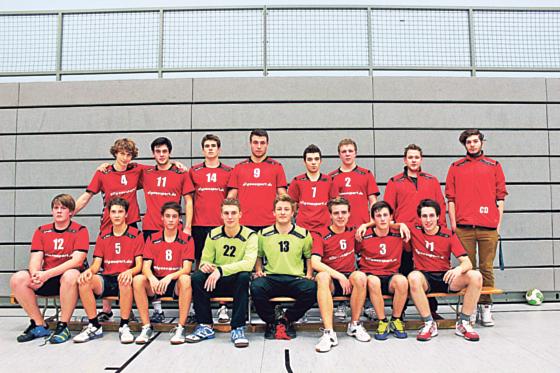Die Handballer freuen sich über ihren Erfolg. Foto: Verein