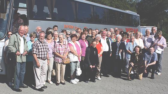 Der VdK-Ortsverband Oberhaching/Sauerlach unternahm einen Ausflug nach Südostbayern.	Foto: Verein