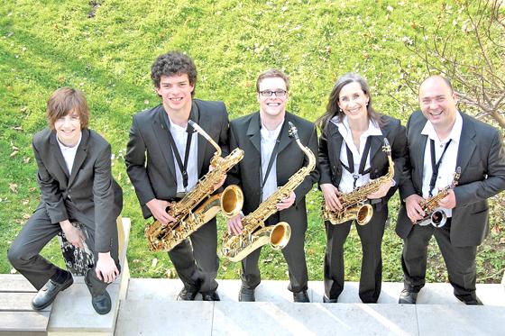 Das Saxofon-Quartett »Saxojón«.	Foto: VA