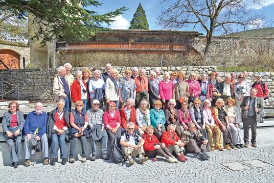 Schöne Tage verbrachten die Teilnehmer der Reise nach Südtirol.	 Foto: Dr. Karl Heinz Jendges