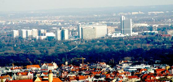 München wird weiter wachsen  vor allem am Stadtrand, wie hier in Bogenhausen. Foto: Archiv