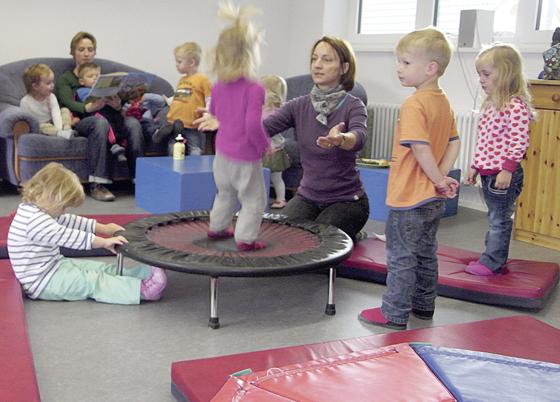 Spiel und Spaß für Kinder ab zwei Jahren im Familienzentrum Trudering.	Foto: privat