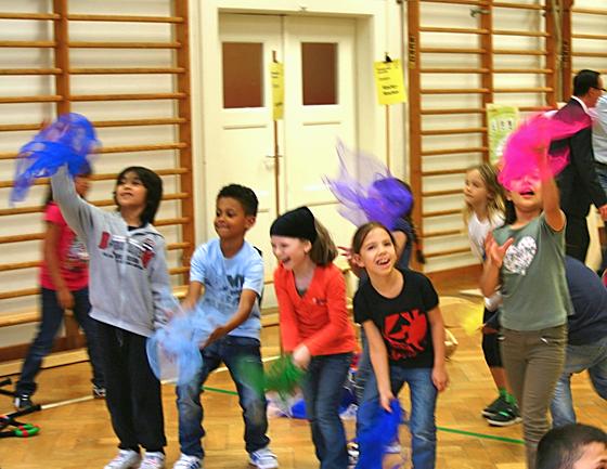 Bewegungsdrang ausleben: Ein wesentliches Element in den letzten beiden Jahren bei dem Projekt »Gesunde Schulen in Giesing«. 	Foto: HH