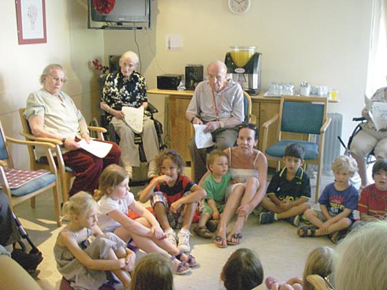 Sowohl Kinder als auch Senioren hatten großen Spaß am gemeinsamen Musizieren. Foto: privat