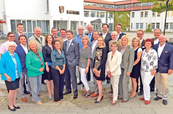 Die Kandidaten der Unterhachinger CSU für die  Gemeinderatswahl im kommenden März.  Foto: Partei