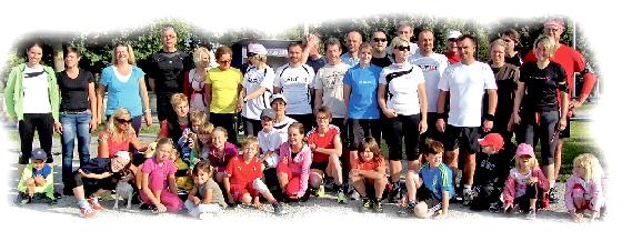 Zehn Kilometer haben die Läufer erfolgreich hinter sich gebracht und dafür schweißtreibendes Training absolviert.	Foto: SCF