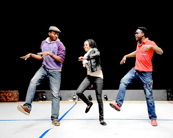 »Unsere Münchner Freiheit« heißt das Theaterstück der afrikanischen Jugendlichen, das sie in der kommenden Woche im Lustspielhaus aufführen.	 Foto: Magdalena Wandinger