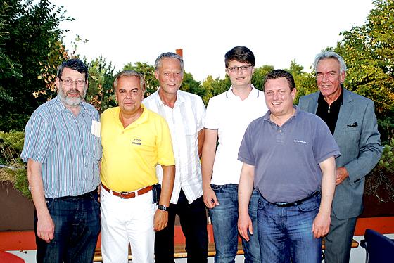 Professor Katz, Rochus Kammer, Gerd Kleiber, Florian Spirkl, Jimmy Schulz, Ralph Peter Rauchfuss. Foto: VA