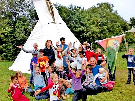 Im August und September gibt es wieder ein Indianercamp für Kinder im Museum Natur und Umwelt.	Foto: Museum