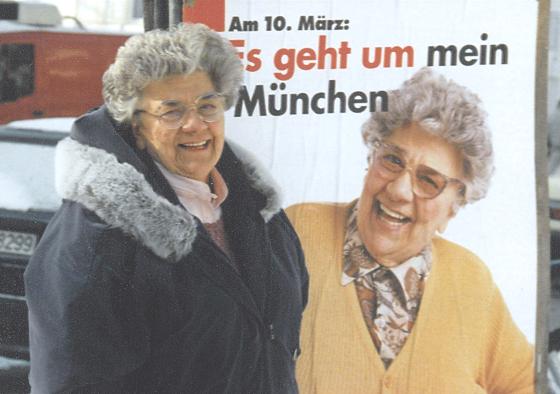 Mit ihrem Engagement ist die »Mutter-Courage«, Carla Obermüller, den Giesingern noch heute ein Vorbild.	Foto: privat