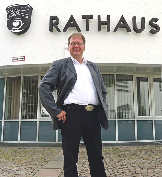 Bürgermeister Wolfgang Panzer.	Foto: K. Kohnke