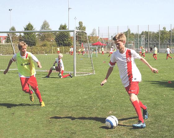 Der SV Heimstetten kann Fußballern hervorragende Bedingungen bieten.	Foto: SVH