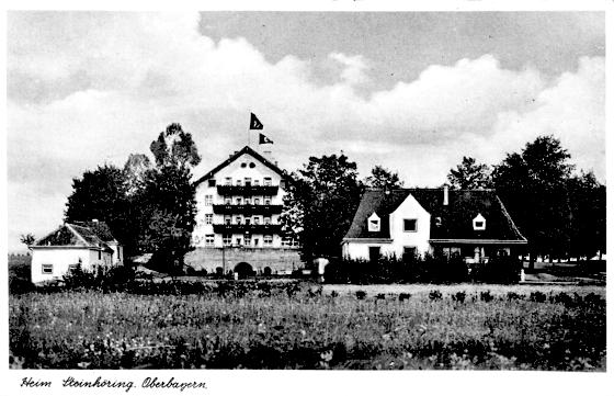 Das SS-Lebensborn-Heim »Hochland« Steinhöring im Jahr 1936.	Foto: Heimatverein Steinhöring