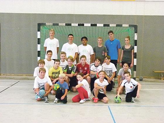 Der TSV Milbertshofen hat wieder sein traditionelles Handball-Camp veranstaltet. Foto: Verein