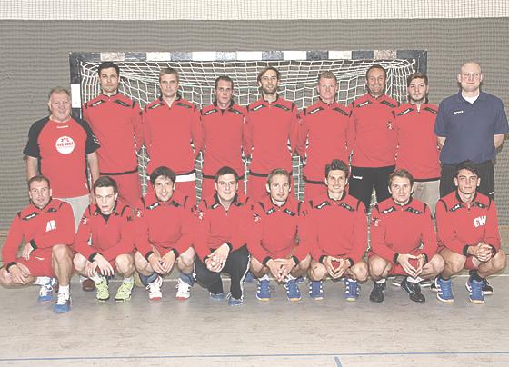 Handball: Die 1. Herrenmannschaft des TSV Milbertshofen. 	Foto: Verein