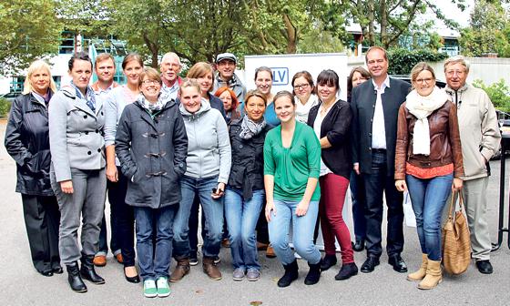Der Kreisverband Erding-Dorfen des BLLV begrüßte kürzlich seine neuen Lehramtsanwärter. 	Foto: BLLV