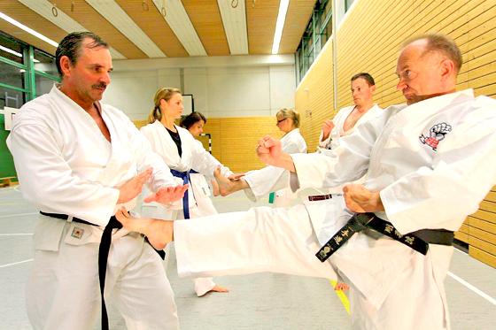 Einen kostenlosen Karategrundkurs gibts beim SV Olympiadorf Concordia. 	Foto: Verein
