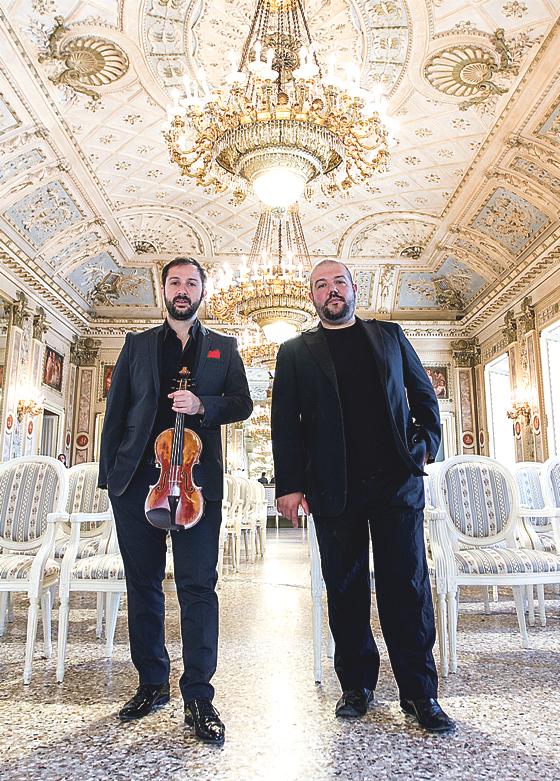 Davide Alogna und Davide Boldrini spielen Mozart und Beethoven im Künstlerhaus. 	Foto: VA