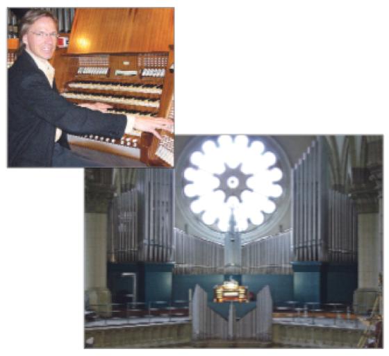Armin Becker trägt auf der Orgel in St. Lukas am 13. November Wagner vor.	Fotos: VA