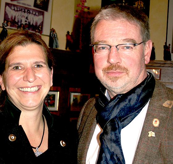 Julia Schönfeld-Knor und Stadtrat Alexander Reissl von der Moosacher SPD wurden von der München-SPD auf aussichtsreichen Plätzen für die Stadtratswahl am 16. März 2014 nominiert.	Foto: ws