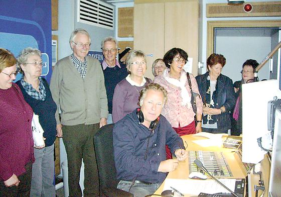 Der Seniorentreff Grasbrunn e.V./Senioren Aktiv zu Besuch beim Bayerischen Rundfunk.	Foto: privat