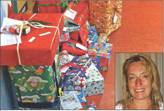 Über 200 Weihnachtsüberraschungen für Kinder und Jugendliche konnte Organisatorin Petra Meinsen in den letzten Jahren sammeln.	Fotos: Privat