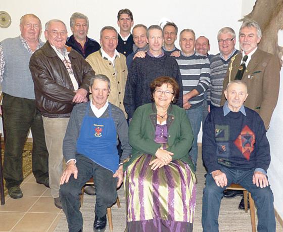 Die Kirchseeoner Adlerschützen mit ihren Gästen aus Südtirol. Foto: Verein