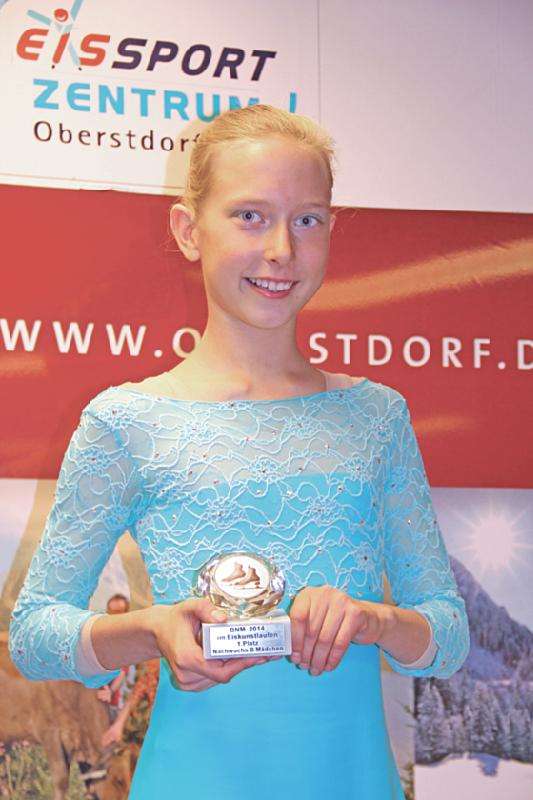 Die Holzkirchnerin Susanne Vogl wurde Erste beim Nachwuchs B in Oberstdorf. Foto: