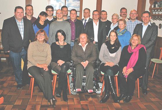 Die UWV Feldkirchen präsentierete vergangene Woche ihre Kandidaten für 2014. 	Foto: UWV