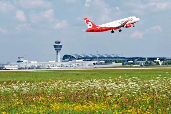 Weniger Starts und Landungen am Münchner Flughafen. Foto: Werner Hennies/Copyright: Flughafen München GmbH
