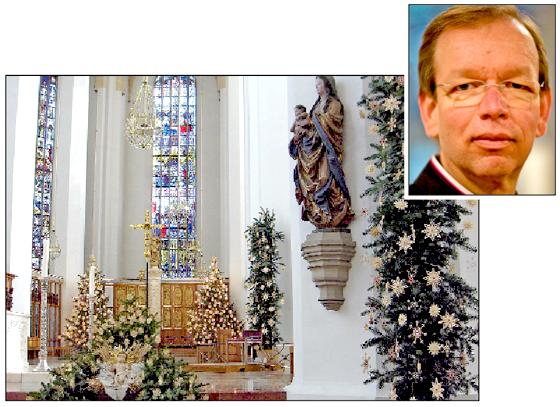 Monsignore Wolfgang Huber aus der Frauenkirche hat sich Gedanken zu Weihnachten gemacht.	Foto: Kirche