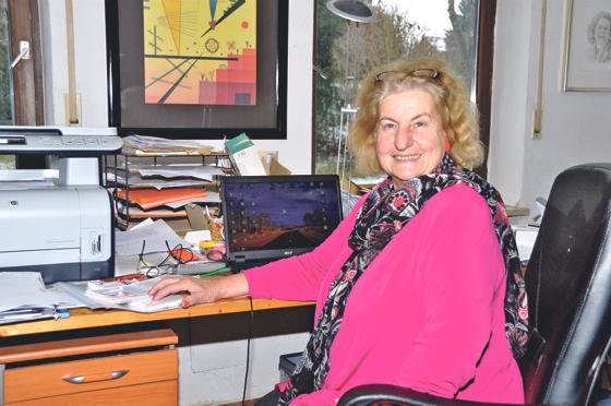 Renate Schaumberg führte acht Jahre lang ehrenamtlich die Aktiv-Agentur Grafing. Zum 1. Januar gab sie ihr Amt auf. 	Foto: Sybille Föll