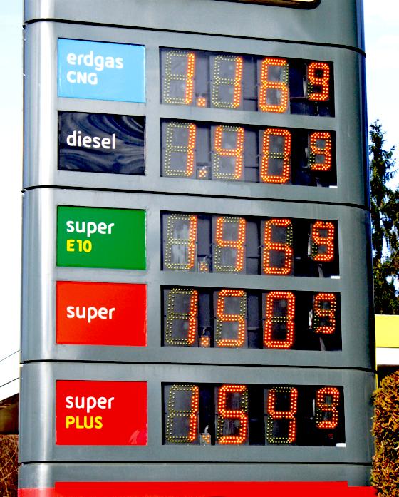 Deutlich günstiger: Mit CNG im Tank senkt man seine Kraftstoffkosten und fährt umweltschonend. 	Foto: ADAC