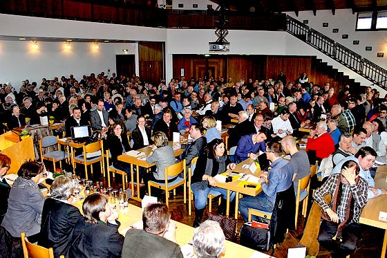 Die Bürgerversammlung in Ismaning fand traditionell am Dreikönigstag statt. 	sh