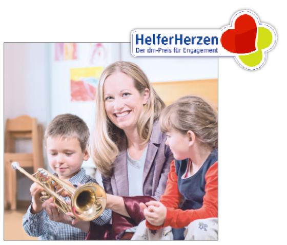 Ehrenamtlich engagiert: Die Konzertpianistin Nadine vermittelt Kindergartenkindern die Freude an der Musik.	Foto: pi