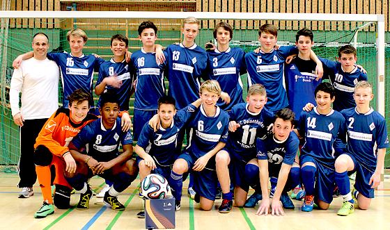Beim Futsal-Turnier Anfang Februar konnte die U15-Mannschaft des FC Deisenhofen den Sieg erringen. 	Foto: VA