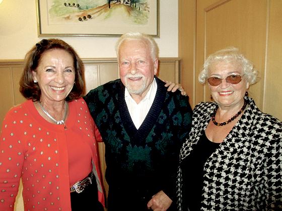 Die ersten Drei: Rita Gehrer, Willi Meier und Franziska Buchner aus Grasbrunn.	Foto: privat