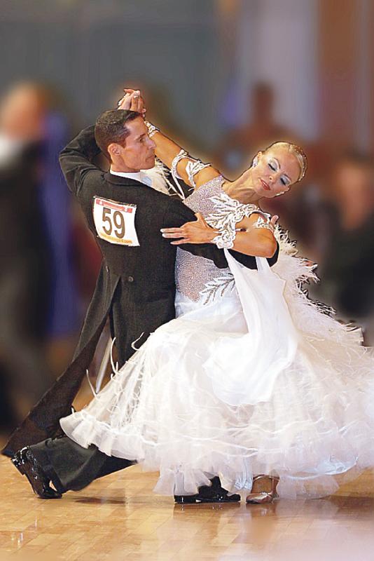 Julian und Brigitte Heubeck tanzten sich in Antwerpen bis auf den Finalanschlussplatz.	Foto: privat