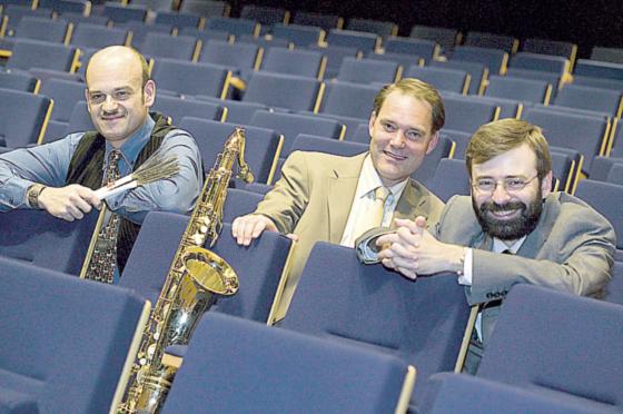 Die »Three Wise Men« sorgen mit ihrem Jazz-Konzert für gute Laune unter den Gästen. 	Foto: VA