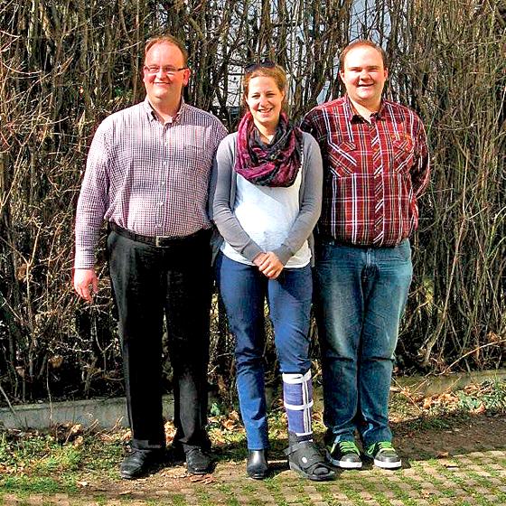 Der gewählte Vorstand: Werner Heim, Karoline Hufnagl und Georg Gerzimbke (v.l.n.r.).	Foto: privat