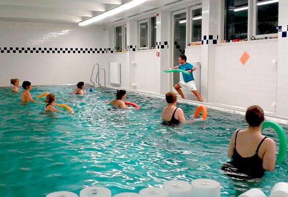 Aqua Fitness trainiert auf gelenkschonende Weise Kraft und Ausdauer. 	Foto: Verein