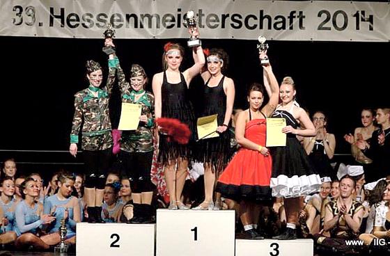 Erster Platz für die Tänzerinnen von »JazzADa« in Frankfurt. Der Jubel war groß.	Foto: VA