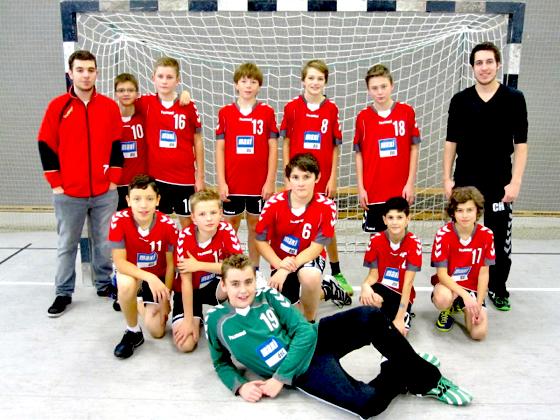 Die Handball-D-Jugend des TSV.	Foto: Verein