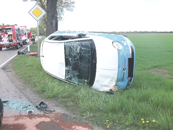 Bei einem Unfall am Ostersonntag enstand ein Sachschaden von 13.000 Euro. 	Foto: Polizei München